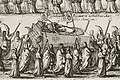 Kristinin pogreb od Santa Maria proti Sv. Petru 2. maja 1689