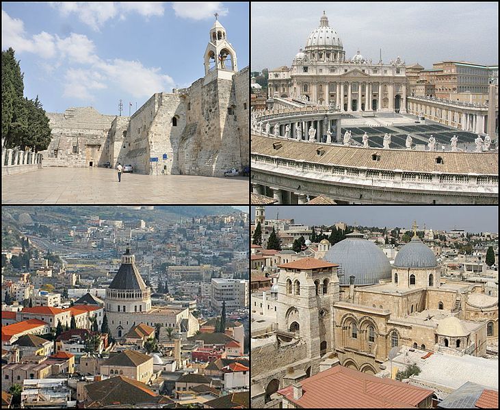 File:Collage of Catholic Holy places.jpg