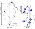 Corindon structure cristalline.svg
