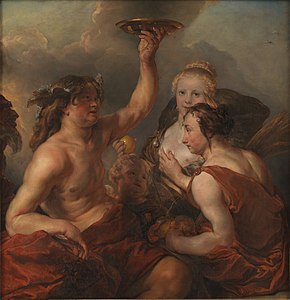 Bacchus, Ceres and Venus, Statens Museum for Kunst