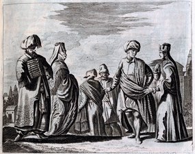 Costumes de la régence d'Alger, description de l'Afrique par Olfert Dapper, 1668