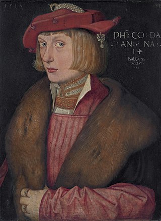 <span class="mw-page-title-main">Philip, Duke of Palatinate-Neuburg</span> Duke of Palatine-Neuburg from 1505 to 1541