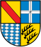 Coat of arms of the district of Karlsruhe