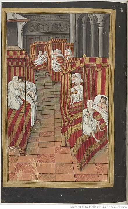 Miniature by Robinet Testard showing the Danaids murdering their husbands