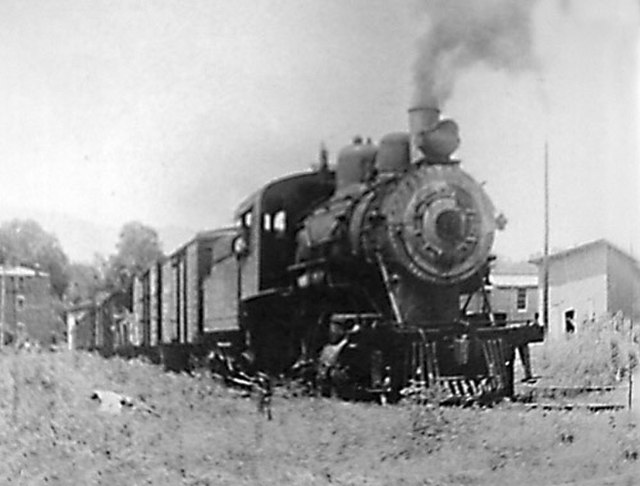 Engine, Danville and Western Railway, ca. 1900
