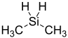 Dimethylsilane.svg