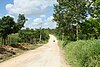 Country road somewhere in the Dominican Republic