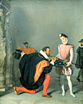Thumbnail for Don Pedro of Toledo Kissing Henry IV's Sword