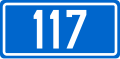 D117 Staatsstraßenschild