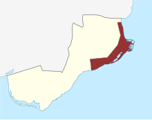 Location of Dragør Sogn in Dragør Municipality