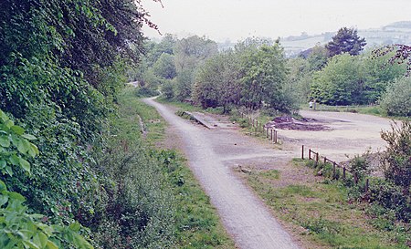 Dudbridge station site geograph 3421764 by Ben Brooksbank