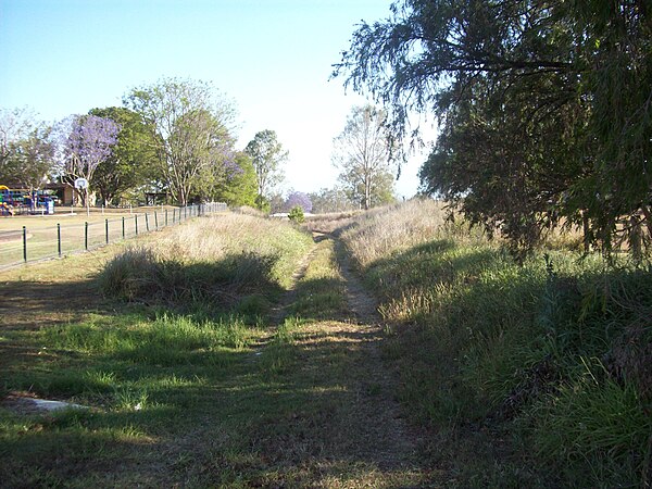 Former Dugandan railway line, 2009