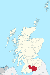 <span class="mw-page-title-main">Dumfriesshire</span> Historic county in Scotland