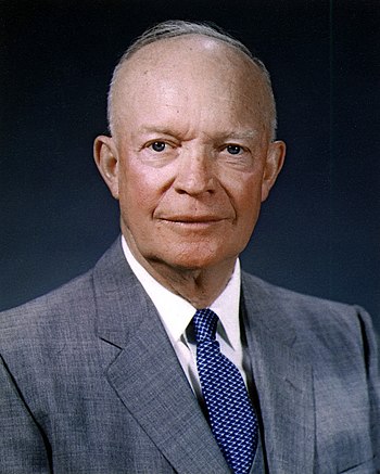 Dwight D. Eisenhower photo portrait.