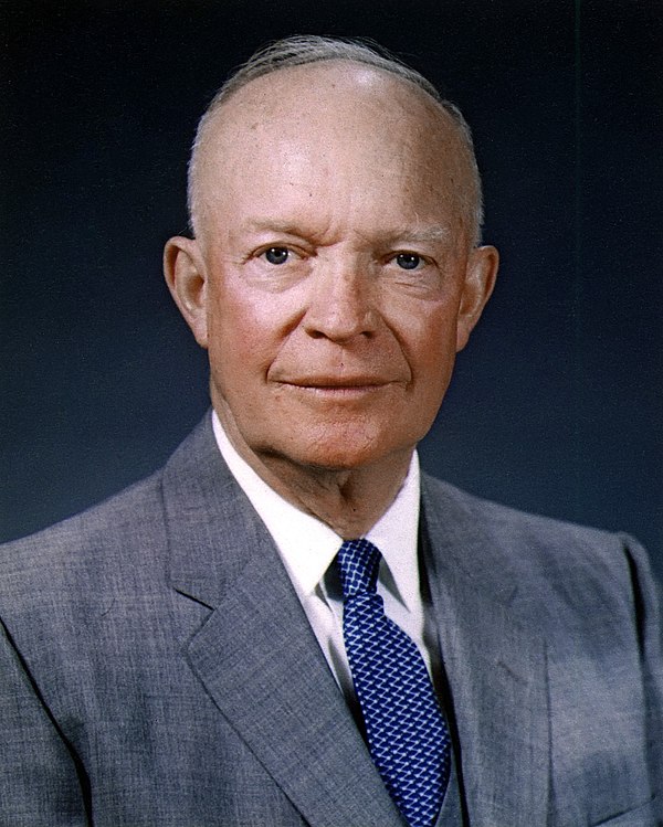 Photo Dwight D. Eisenhower via Wikidata