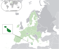 Situació de República de Malta