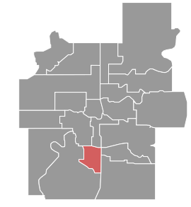 Provinz-Ridings in Edmonton - Rutherford.svg