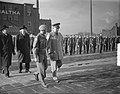 Eisenhower arriveert te Rotterdam om het commando over Canadese troepen die met , Bestanddeelnr 904-8581.jpg