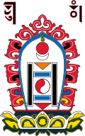 Escudo del Kanato de Mongolia (1911-1924)