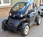 Lëtzebuergesch: Eng Renault Twizy Z.E. zu Diddeleng.