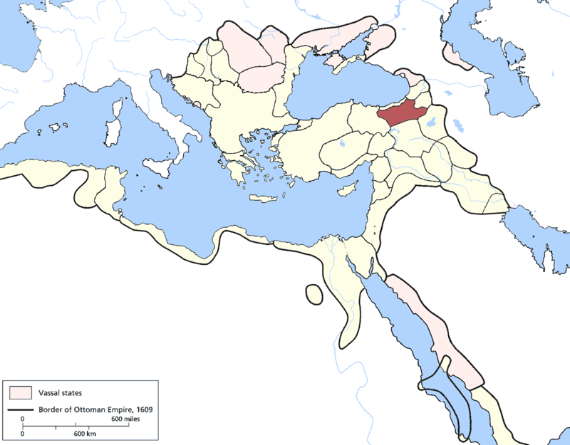 Location of Erzurum Eyaleti