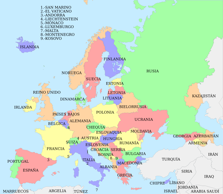File Europa Politica Coloured Es Svg Wikimedia Commons