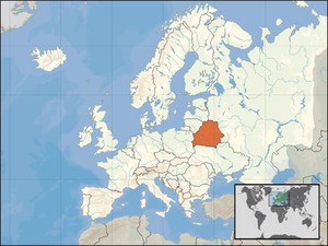 Bieloruscia: Stat te l'Europa dl est