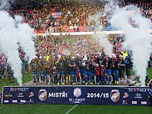 FC Viktoria Plzeň - Czech League title celebration May 2015 - 06.JPG