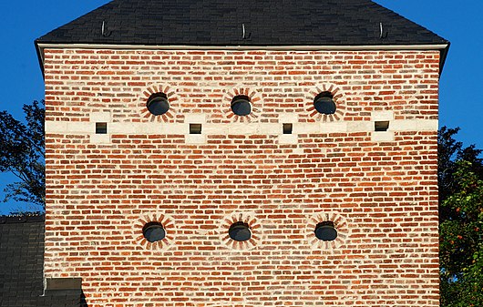 Villers-la-Ville Abbey Çiftliği - Pigeonnier 04.JPG