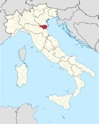 Položaj Provincije Ferrara u Italiji