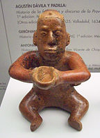 Figure masculine en céramique Origine : Culture colima, actuel Mexique 400 av. J.C.-100 ap. J.-C.