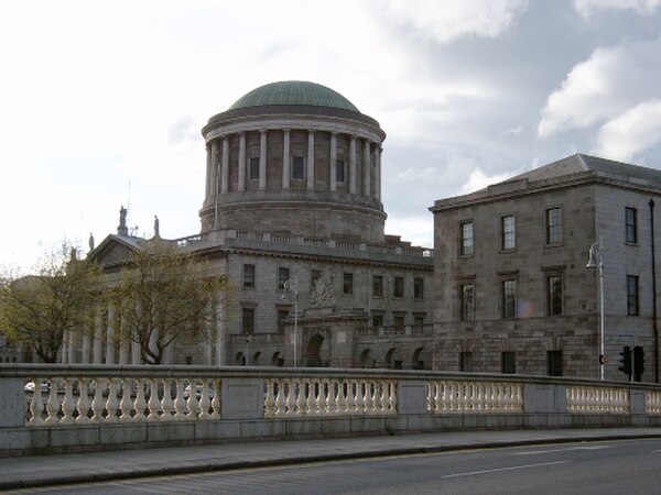 The Four Courts The headquarters of the Irish judicial system since 1804. The Court of King's Bench was one of the original four courts that sat there