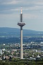 Frankfurt Am Main-Europaturm-Ansicht vom Messeturm-20130525.jpg