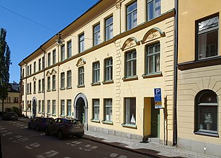 Fredmansgatan: Historik, Intressanta byggnader vid gatan, Bilder