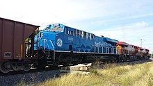 GE Evolution Series locomotive powered by natural gas in the United States GERX 3000.jpg