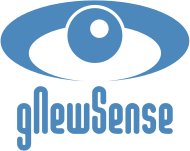 GNewSense 3 logo with lettering, blue.svg