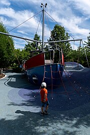 Gabriel at the Maggie Daley Park, Chicago, Illinois, US