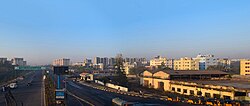 Horizonte de Nanakramguda desde Gachibowli