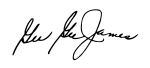 Gee Gee James - autograph.svg