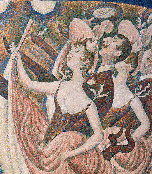 File:Georges Seurat, 1889-90, Le Chahut, Kröller-Müller Museum (detail).jpg