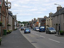 Stadtansicht von Golspie