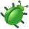 Green bug.svg