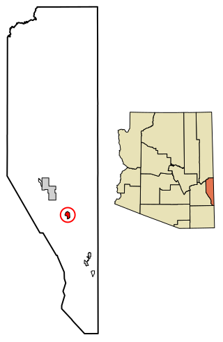 <span class="mw-page-title-main">York, Arizona</span> CDP in Greenlee County, Arizona