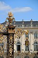 Platzieren Sie Stanislas Gitter, Brunnen, Boden, Statuen, Becken