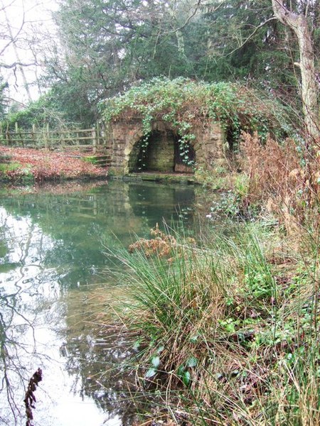 The Grotto, one of the 18th-century Park and Garden features