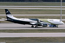 Guanghui Group Embraer 190 Lineage 1000 at Munich Airport.jpg