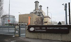Gas and steam power plant Leopoldau