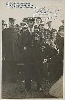 هنری سالمت در Llanelli 1912.jpg