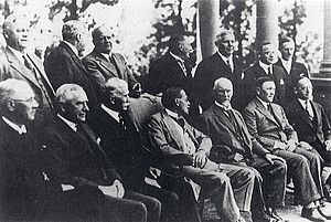 7th Cabinet of the Union of South Africa (c.1933) Hertzog Cabinet 1933.jpg