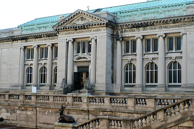 Hispanic Society museum building on Audubon Terrace